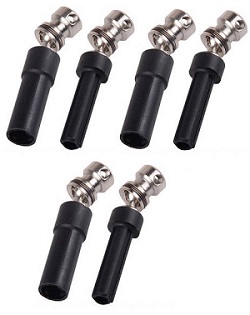 Shcong Wltoys 12429 RC Car accessories list spare parts rear drive shaft and sleeve set 3sets
