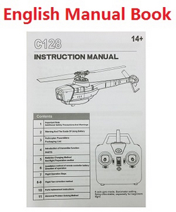 RC ERA C128 Sentry Wav Spare Parts Accessories English manual book